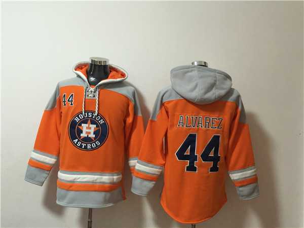 Houston Astros #44 Yordan Alvarez Orange Ageless Must-Have Lace-Up Pullover Hoodie,We sell and wholesale Houston Astros #44 Yordan Alvarez Orange Ageless Must-Have Lace-Up Pullover Hoodie on line form chian!
